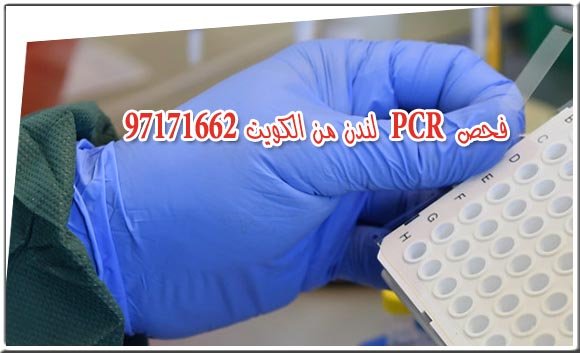 فحص PCR لندن من الكويت 97171662